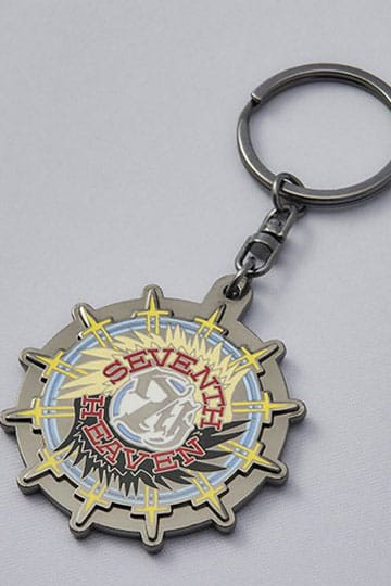 Final Fantasy VII Rebirth Metal-Keychain Seventh Heaven