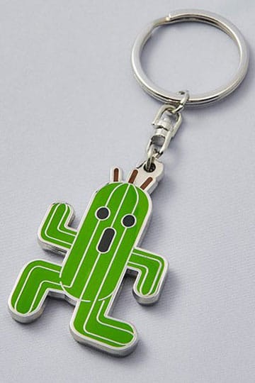 Final Fantasy Series Metal-Keychain Cactuar