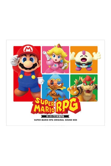 Super Mario RPG (Switch Version) Colonna sonora originale 4XCD Deluxe Box set