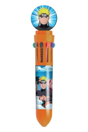 Bolígrafo multicolor Naruto (10 en 1)