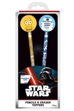 Star Wars Bleistifte und Topper 2er-Pack (Droiden)