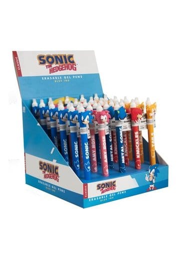 Sonic – The Hedgehog löschbare Gelstift-Figuren-Display (30)