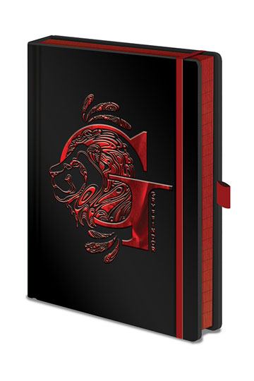 Harry Potter Premium Notebook A5 Gryffindor Foil