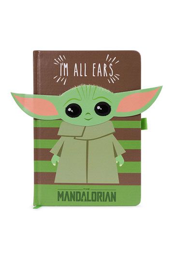 Star Wars The Mandalorian Premium Notebook A5 I'm All Ears Green