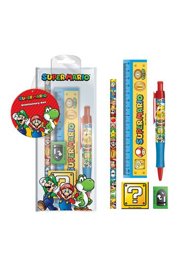 Super Mario 5-Piece Stationery Set