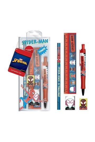 Spider-Man-Briefpapier-Set-Skizze