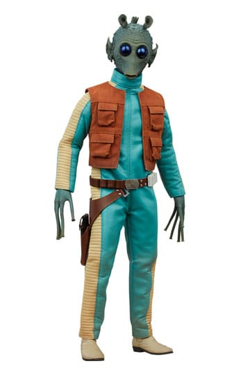 Star Wars feccia e azione malvagia Figura 1/6 Greedo 30 cm