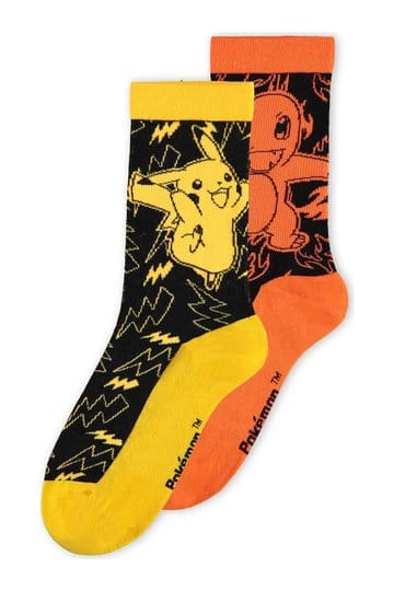 Pokémon Socks 2-Pack Crew 43-46