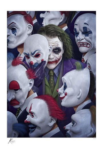 DC Comics Art Print Agent of Chaos 46 x 61 cm - Unram