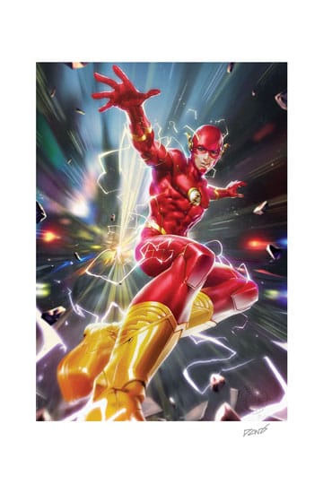 DC Comics Art Print The Flash 46 x 61 cm - unframed