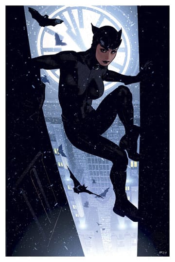 DC Comics Kunstdruck Catwoman 41 x 61 cm – ungerahmt