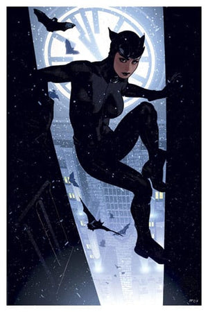 DC Comics Kunstdruck Catwoman 41 x 61 cm – ungerahmt