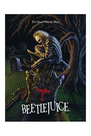 Beetlejuice Art Print The Ghost With the Most 41 x 61 cm - unframed