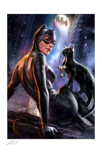 DC Comics Art Print Catwoman: La mejor amiga de la niña 41 x 61 cm - sin marco