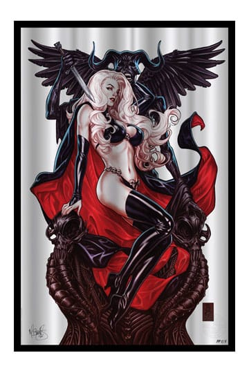 Lady Death Art Print Blasphemy Anthem 41 x 61 cm - Unram