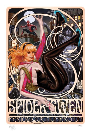 Marvel Art Print Spider -Gwen: Périodique Numéro Un 46 x 61 cm - sin marco