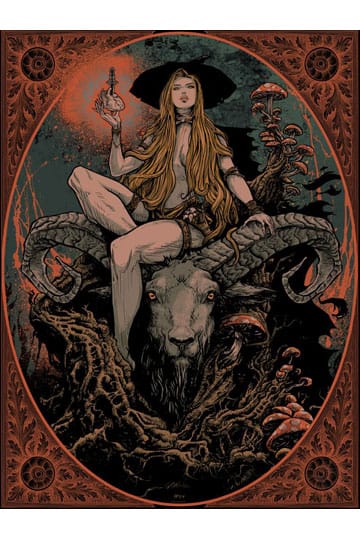 Sideshow Originals Lámina La bruja del bosque 61 x 46 cm - sin marco