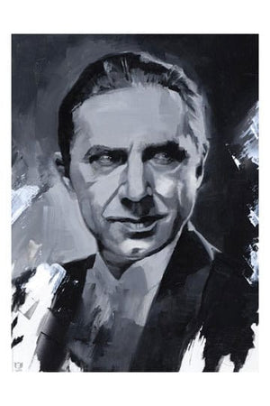 Dracula Kunsttryk Dracula af Chris Valentine 41 x 31 cm - uindrammet