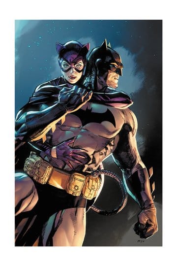 DC Comics Art Print Batman & Catwoman 61 x 41 cm - unframed