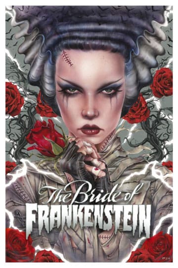 Bride of Frankenstein kunsttrykk Bride Afterlife av Brian M. Viveros 61 x 41 cm - uinnrammet