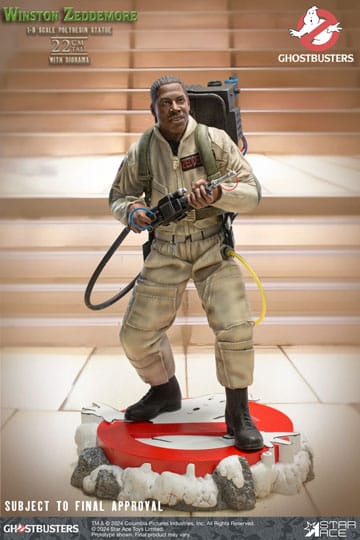 Ghostbusters  Statue 1/8 Winston Zeddemore 22 cm