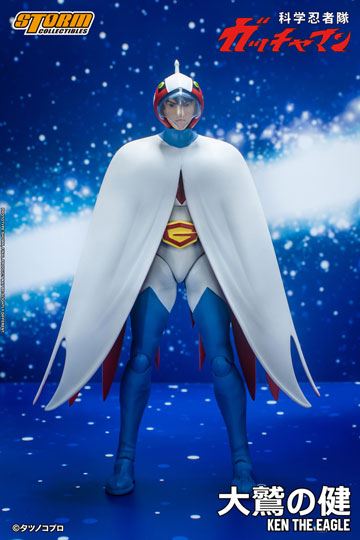 Gatchaman Action Figure 1/12 Ken the Eagle 18 cm