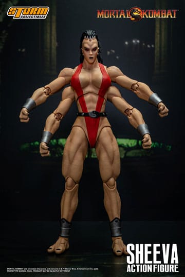 Mortal Kombat Eylem Şekil 1/12 Sheeva 18 cm