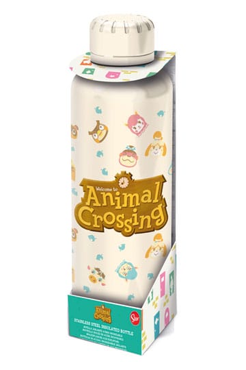 Logo della bottiglia d'acqua che attraversa gli animali