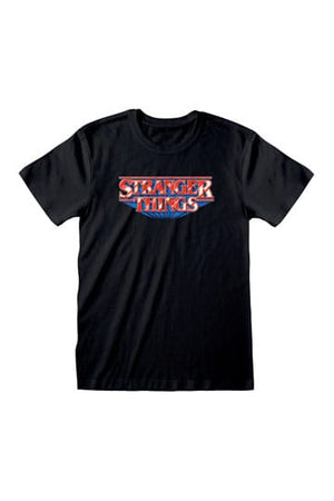 Stranger Things T-Shirt Logo Rétro