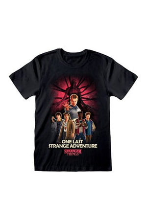 Stranger Things T-shirt Groep Artwork One Last Strange Adventure Kleur