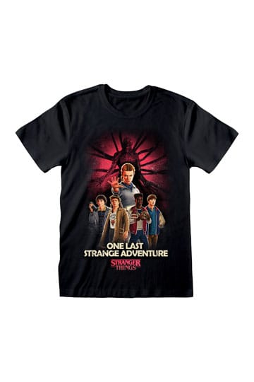 Stranger Things T-Shirt Group Artwork One Last Strange Adventure Color