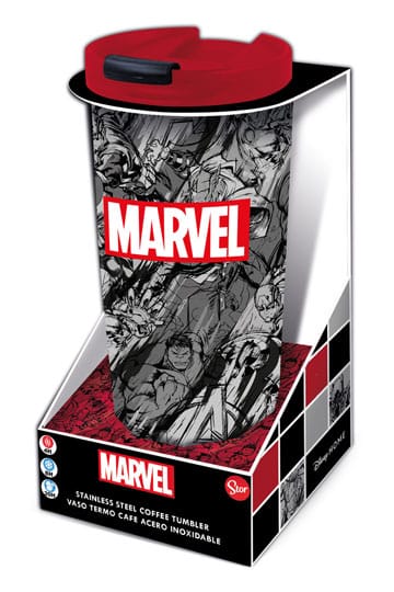 Marvel de acero inoxidable Tumbler Patrón de Marvel