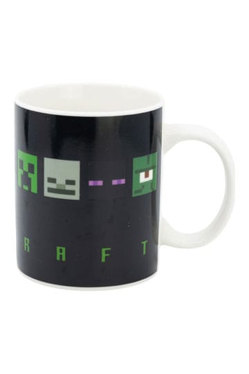 Minecraft Heat Change Mug Squared Pattern 325 ml