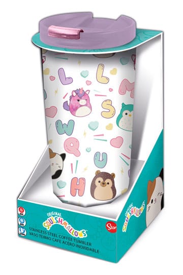 Squishmallows Edelstahl -Reisebecher Charakter