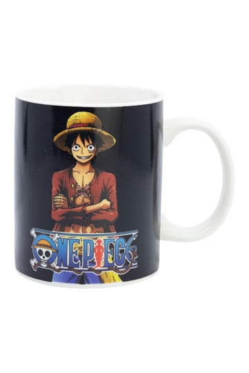 En bit värmebyte mugg luffy 325 ml