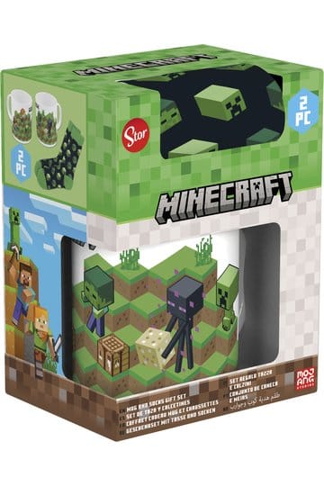 Minecraft krus og sokker sæt