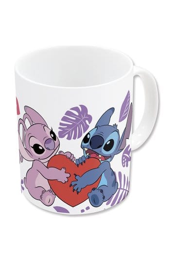 Lilo & Stitch Tasse Angel & Stitch Herz 325 ml