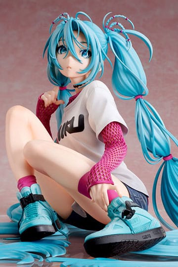 Hatsune Miku Statup 1/4 Yoneyama Mai Najnoviji ulični stil "Slatko" 17 cm