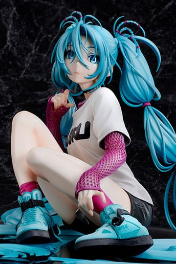 Hatsune Miku Statup 1/4 Yoneyama Mai Najnoviji ulični stil "Slatko" ograničeno izdanje 17 cm