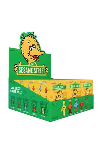 Sesame Street (Big Birds from Around the World) Action Figure Blind Box Wave 5 Display (12)