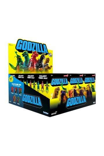 Godzilla Toho (métallique) figurine d'action Blind Box Wave 5 Display (12)