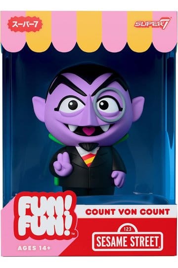 Sesamstraßenspaß! Spaß! Vinylfigur Wave 01 - Count von Count 18 cm