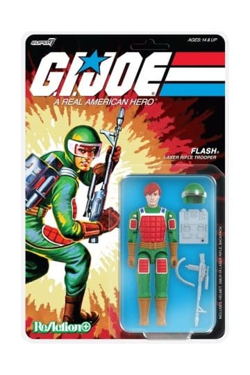 GI Joe ReAction+ Action Figur Wave 07 Flash (Comic) 10 cm