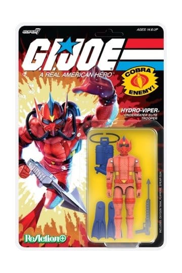 GI Joe ReAction+ Action Figur Wave 07 Hydro Viper (Comic) 10 cm