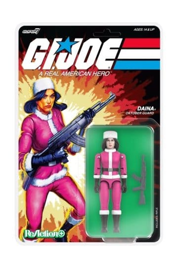GI Joe ReAction+ Action Figur Wave 07 Daina (Tegnefilm) 10 cm