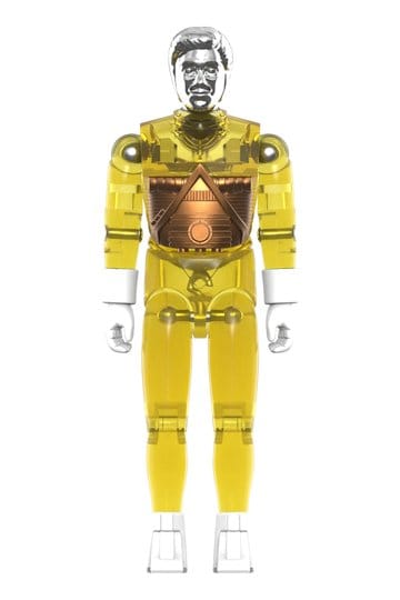 Micronauts ReAction+ Actionfigur Wave 03 Zeitreisender (Transluzent Gelb) 10 cm