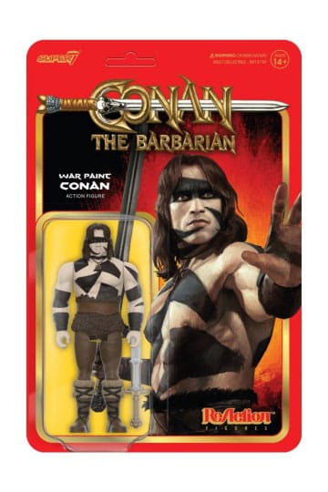 Conan The Barbarian ReAction Action Figure Wave 02 Conan (War Paint) 10 cm