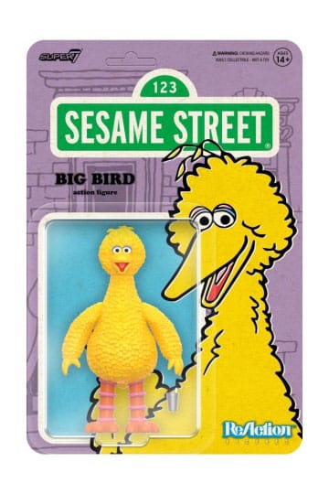Sesame Street ReAction Action Figure Wave 03 Big Bird 10 cm