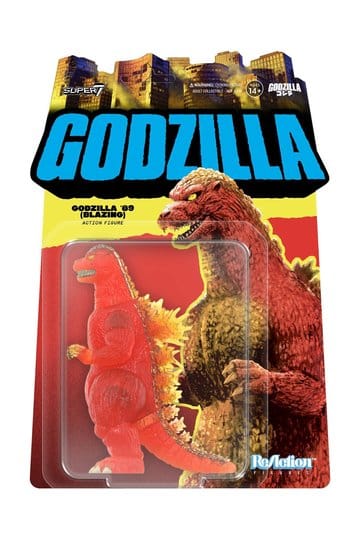 Godzilla Toho ReAction Action Figur Godzilla - 1989 (Blazing) 10 cm