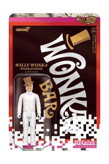 Willy Wonka e The Chocolate Factory (1971) Reaction Action Figure Wave 03 Willy Wonka (Suit White) 10 cm